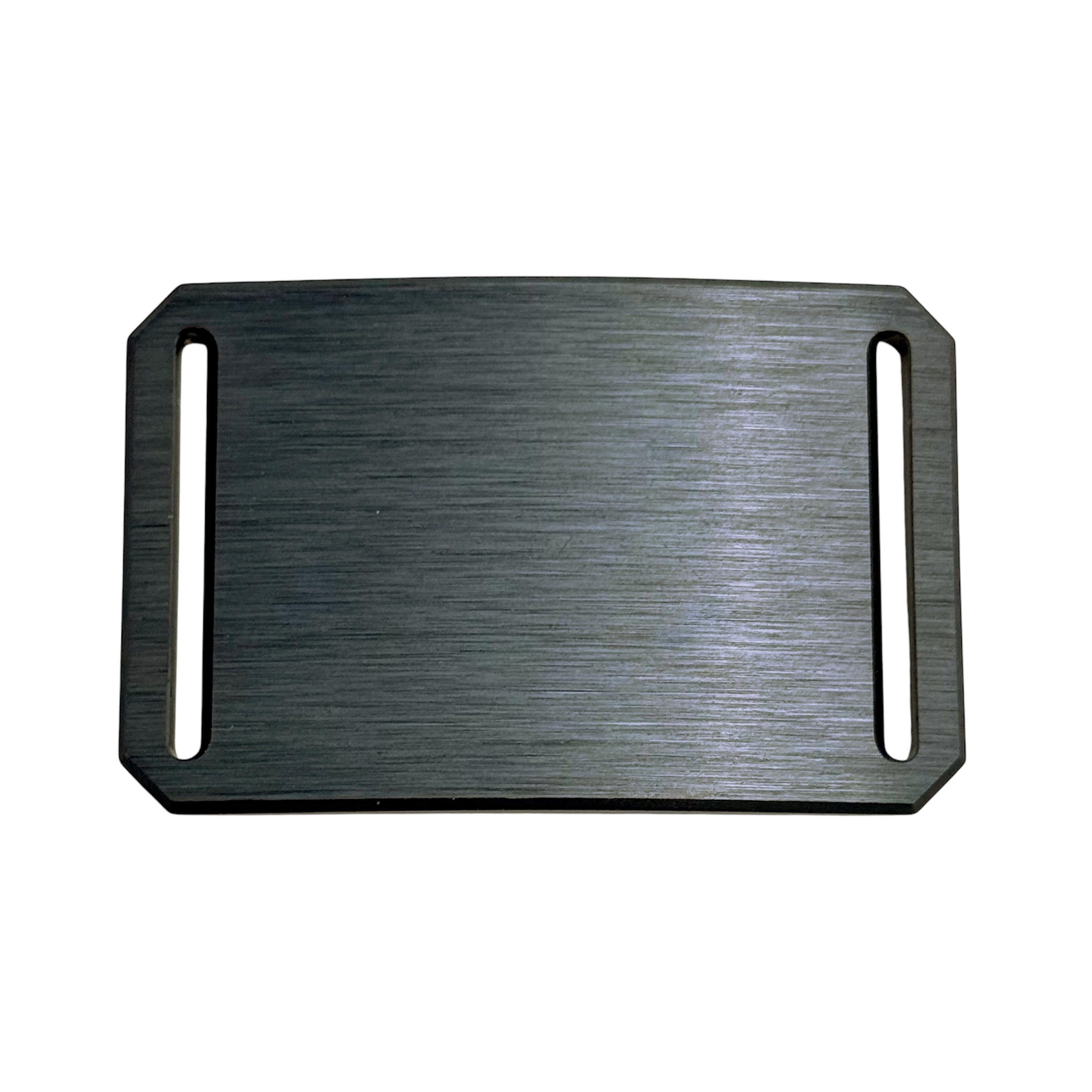 CRIOS Branding Belt Gürtel Alu Schnalle personalisierbar Grau 30 mm mit Gurt