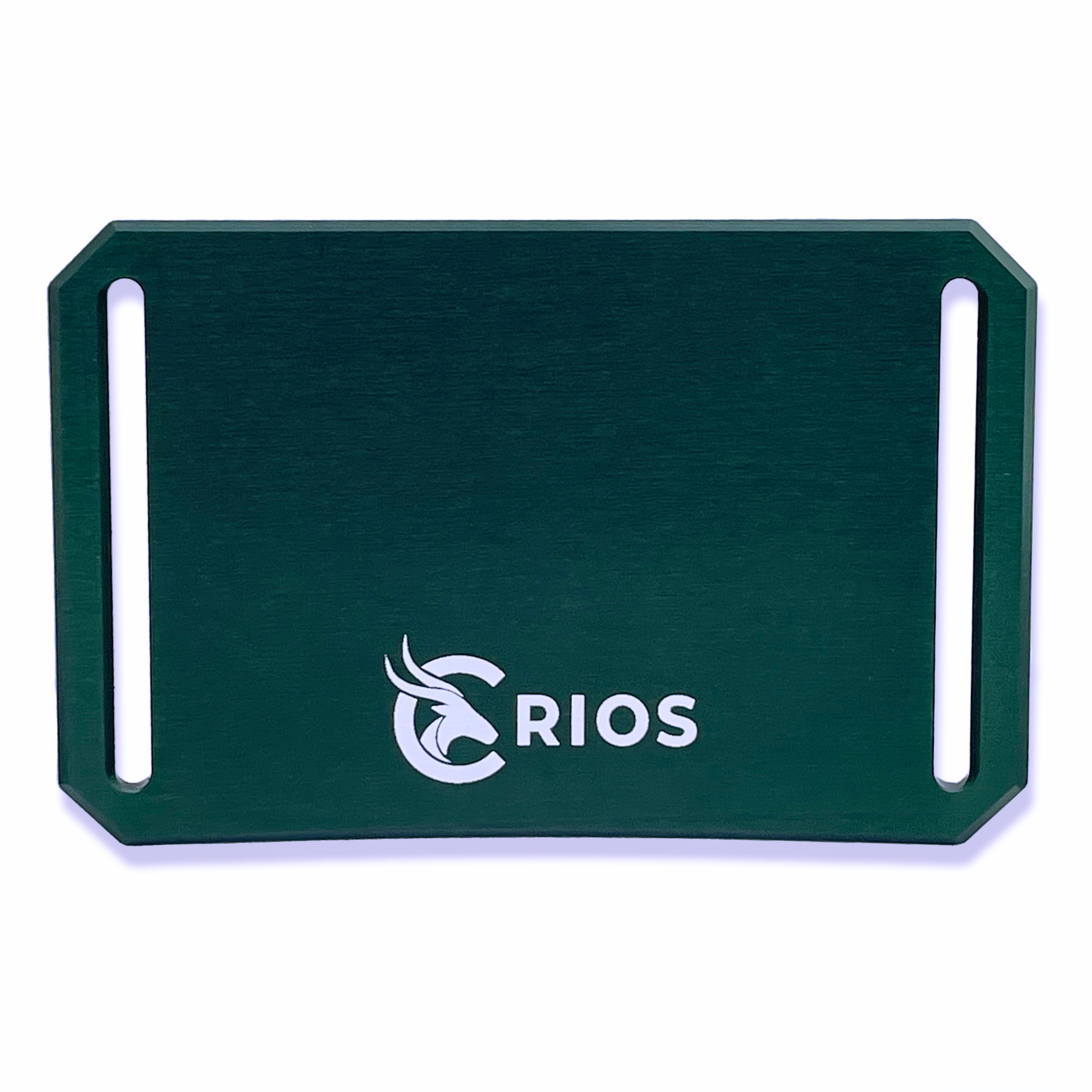 CRIOS Unisex Gürtelschnalle Alu Schnalle Koppel Dunkelgrün für Gurt 40 mm mit Gurt Gürtel Belt