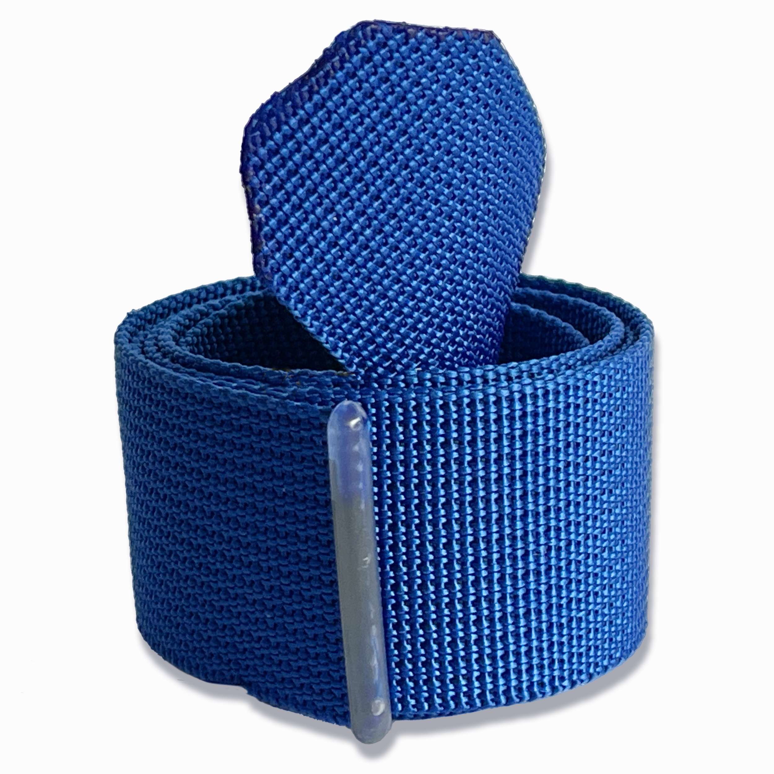 CRIOS Unisex Gürtelschnalle Alu Schnalle Koppel Blau mit Gurt Gürtel Belt