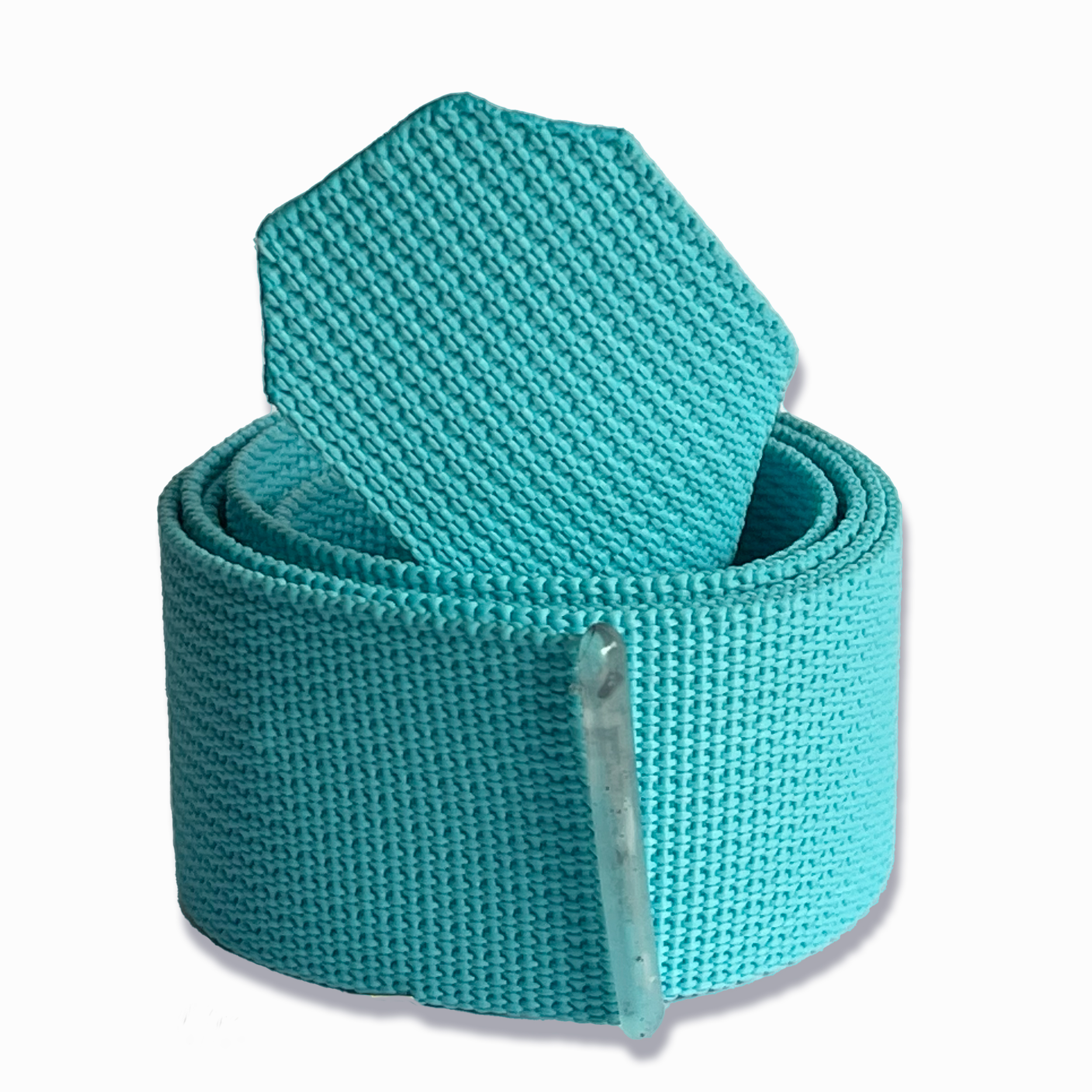 CRIOS Unisex Gürtelschnalle Alu Schnalle Koppel Blau mit Gurt Gürtel Belt