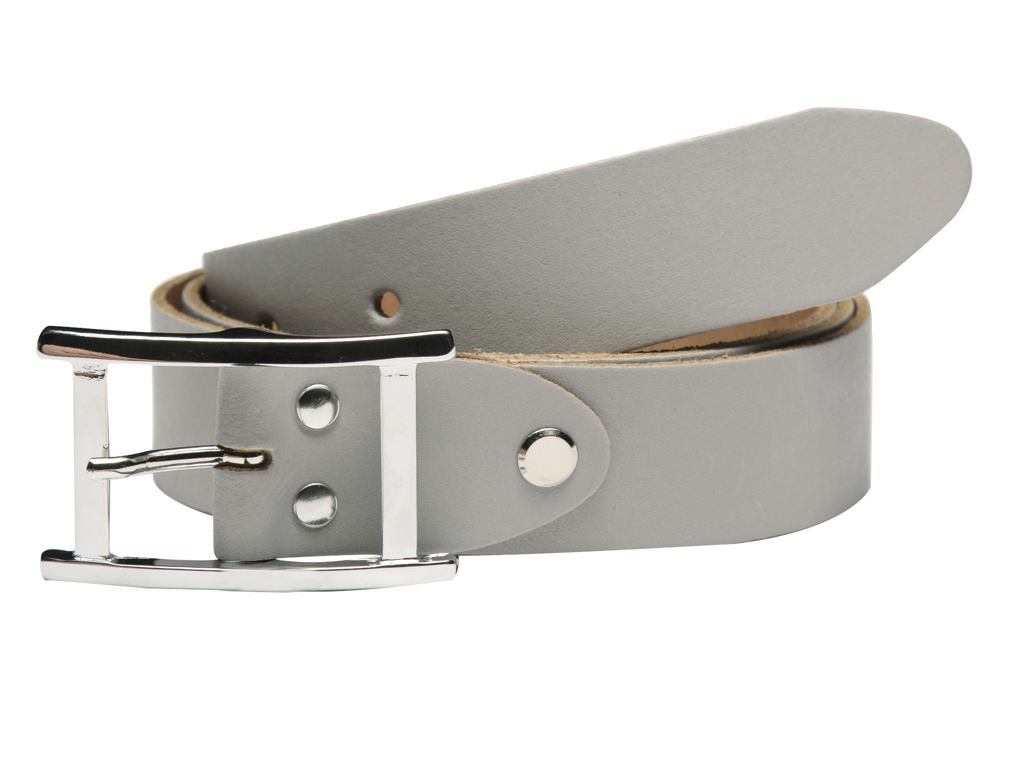 RAVE CRAFT Damen Gürtel 3 cm Leder Modegürtel 17337 Taupe Made in Germany