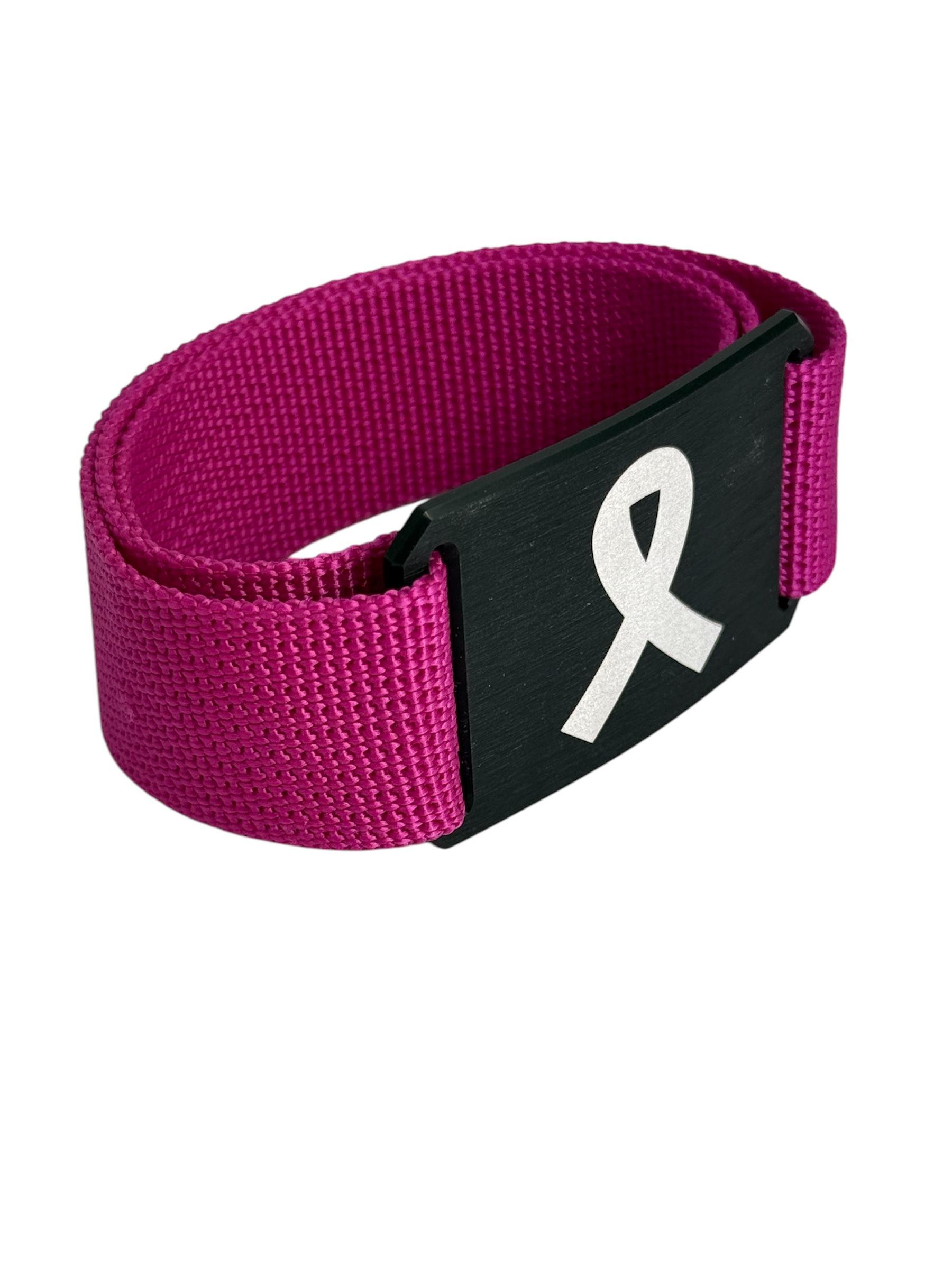 CRIOS Branding Belts Gürtel Alu Schnalle Gurt Pink 30 mm für Krebshilfe