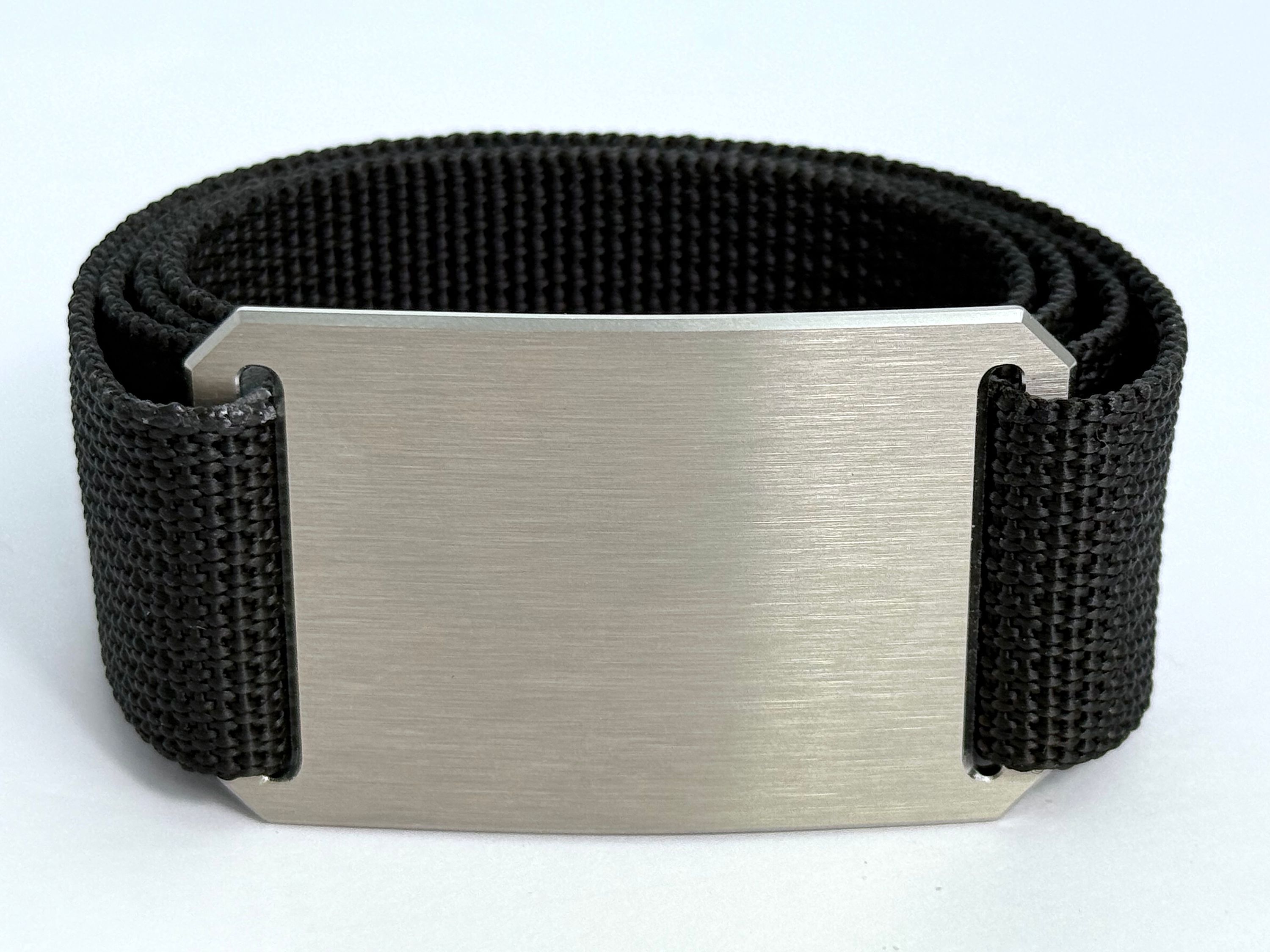 CRIOS Branding Belts Gürtel mit Edelstahl Schnalle Gurt Schwarz 30 mm