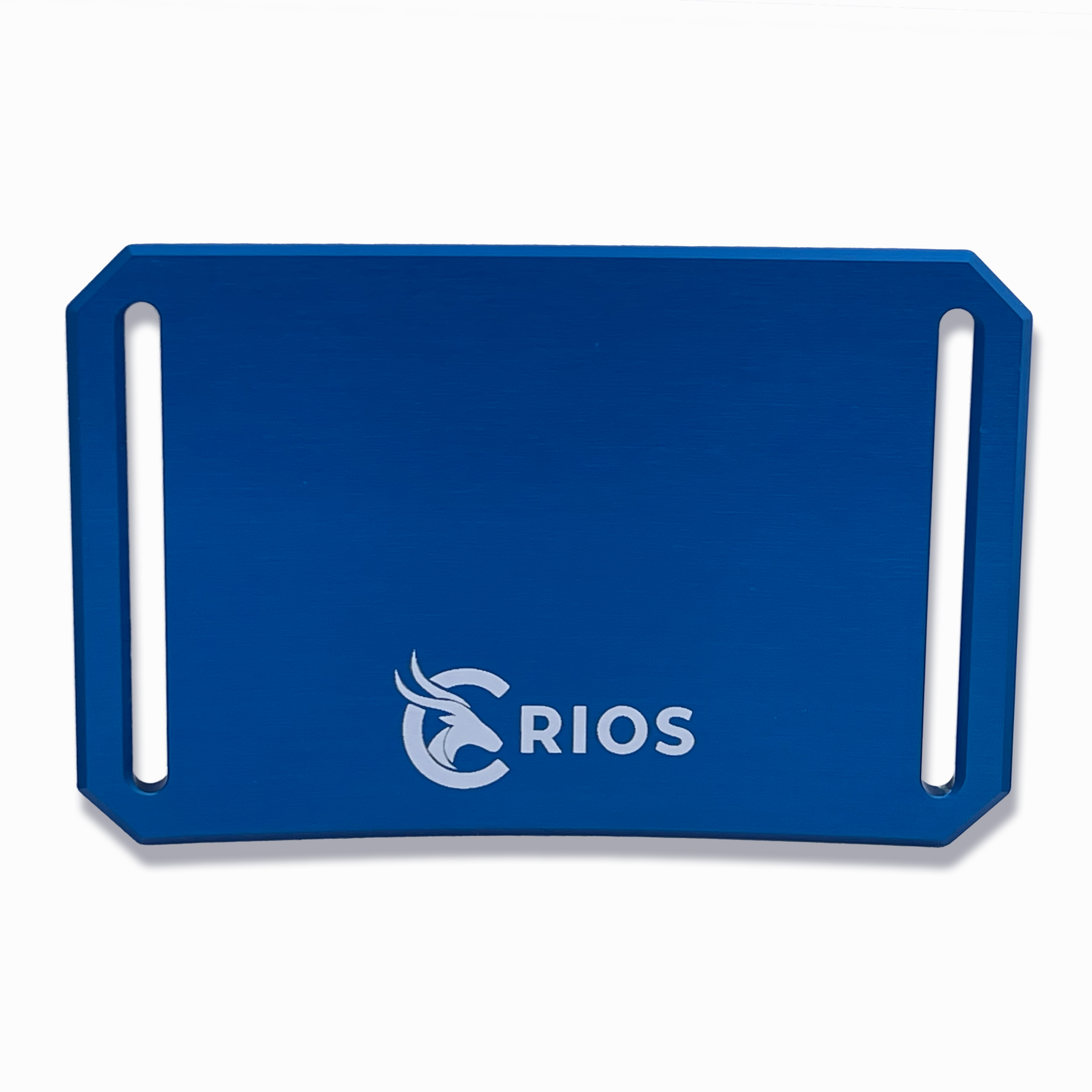 CRIOS Unisex Gürtelschnalle Alu Schnalle Koppel Blau mit Gurt Gürtel Belt