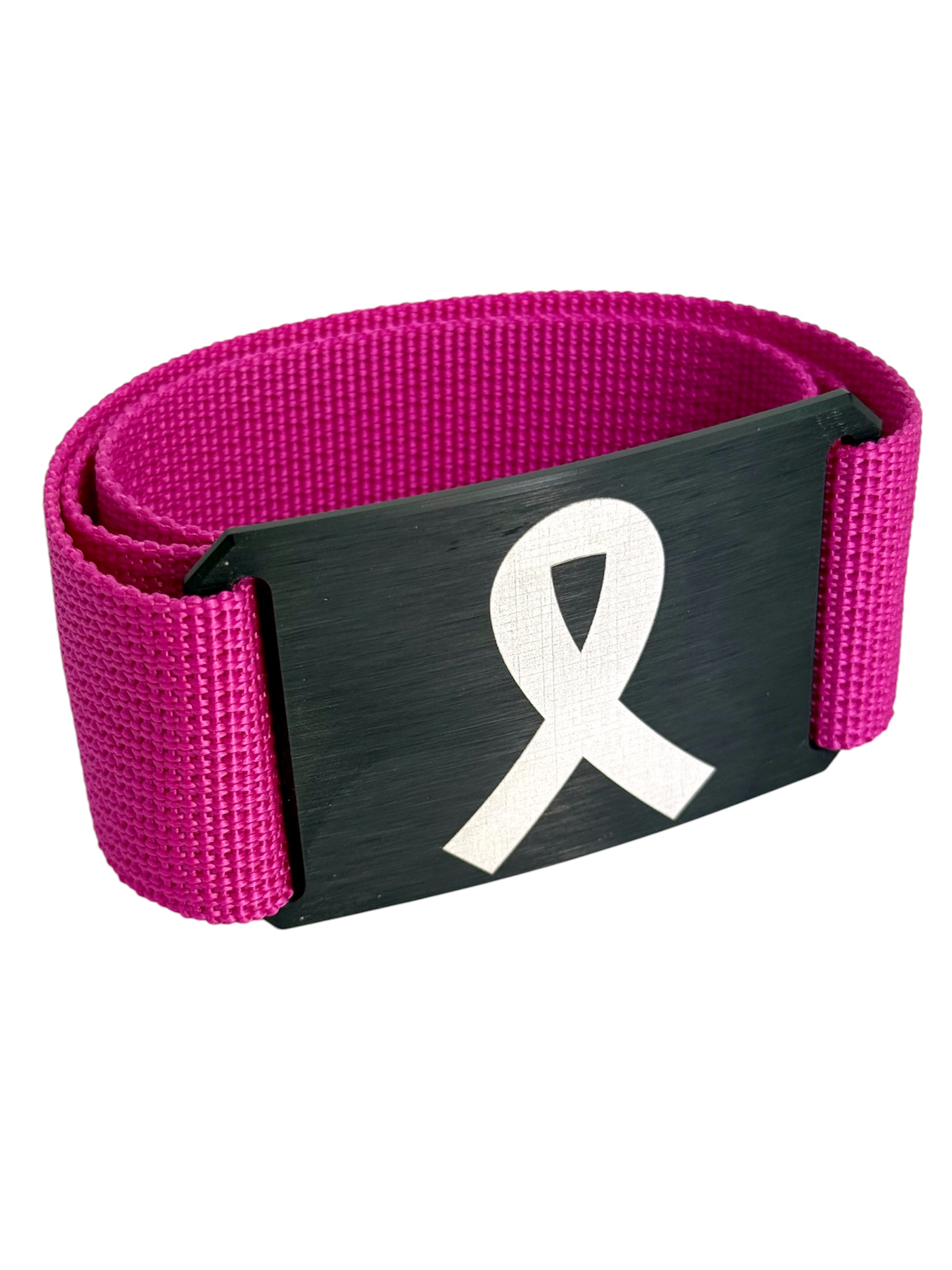 CRIOS Branding Belts Gürtel Alu Schnalle Gurt Pink 40 mm für Krebshilfe