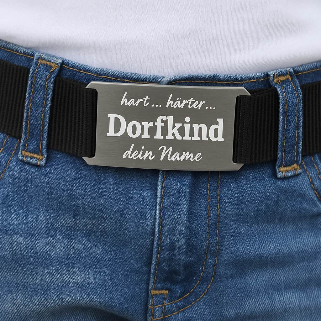 CRIOS Branding Belts Kindergürtel Dorfkind Gürtel Gurt Aluminium Schnallen