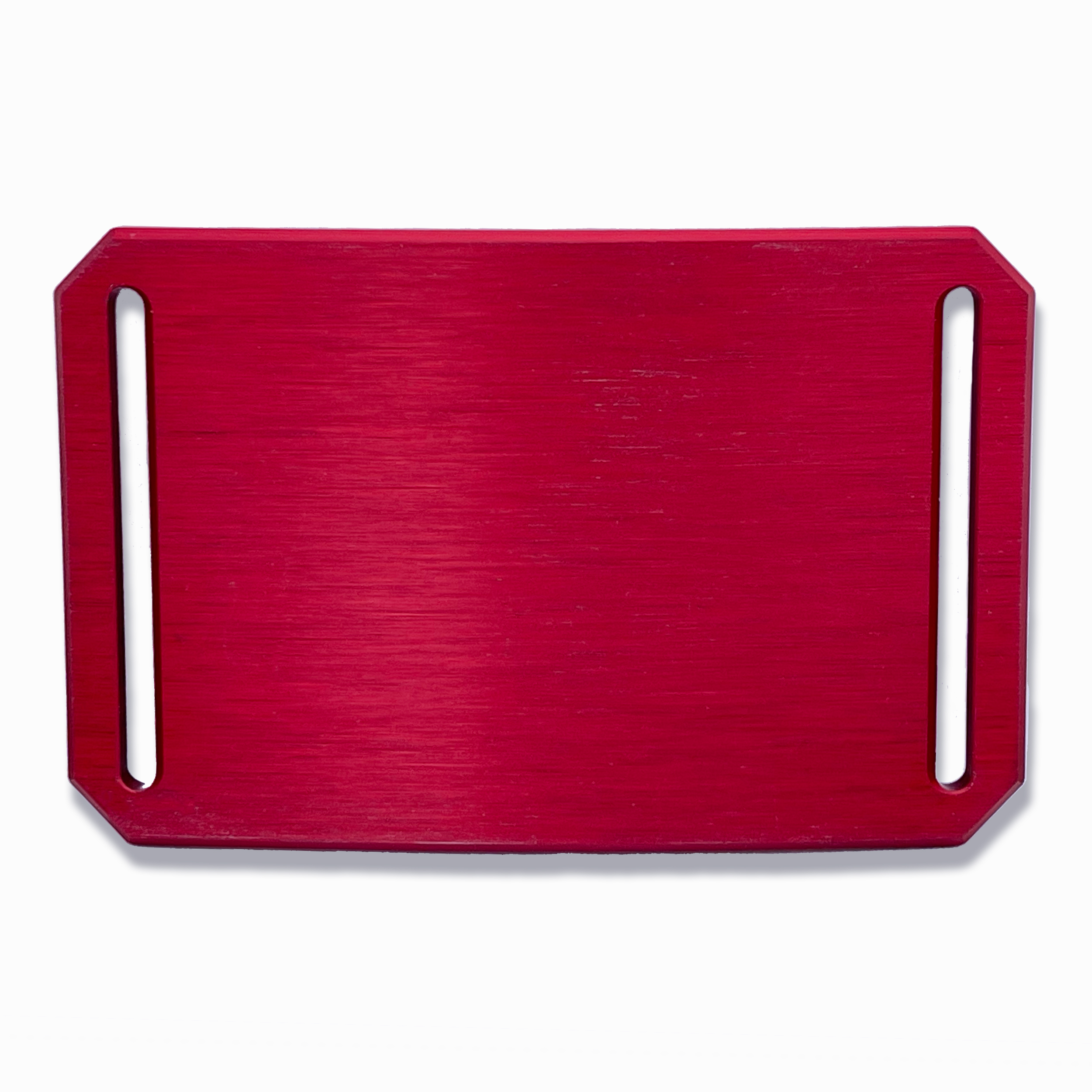 CRIOS Unisex Gürtel Alu Schnalle Koppel Rot für Gurt 40 mm mit Gurt Werbegürtel Belt