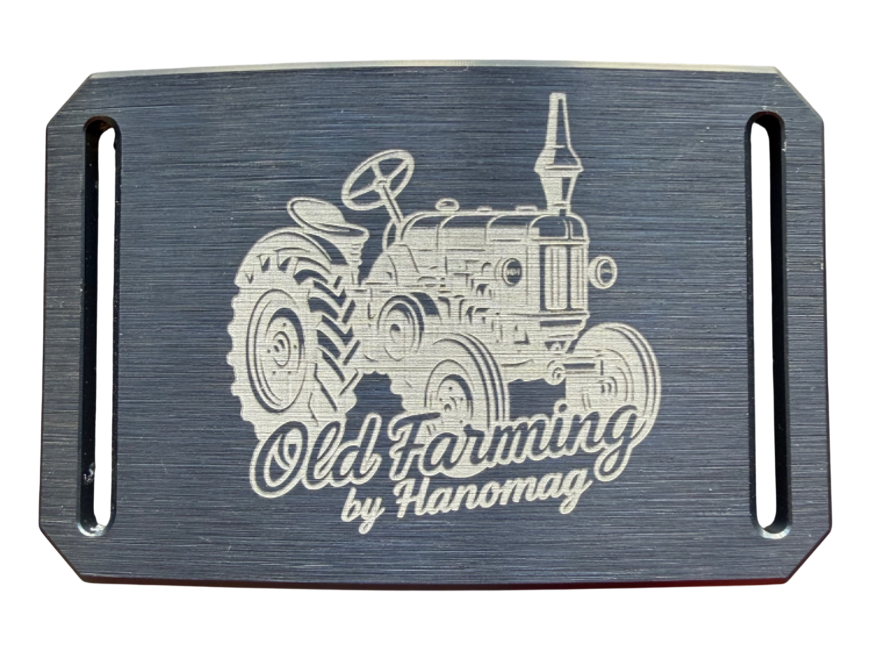 Kindergürtel CRIOS Branding Belt Alu Schnalle Old Farming Hanomag Schlepper Traktor