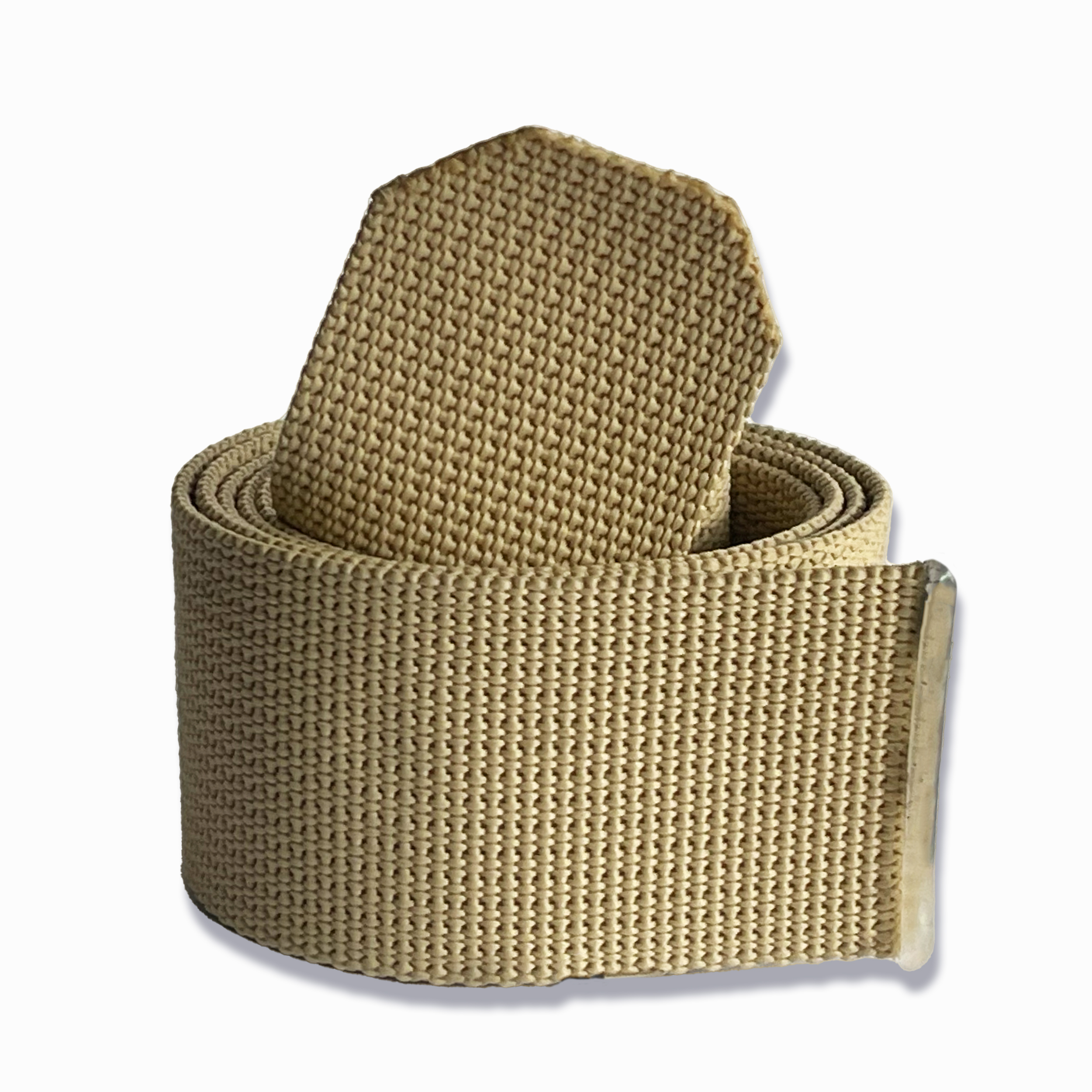 CRIOS Unisex Gürtelschnalle Alu Schnalle Koppel Gold für Gurt 40 mm mit Gurt Gürtel Belt