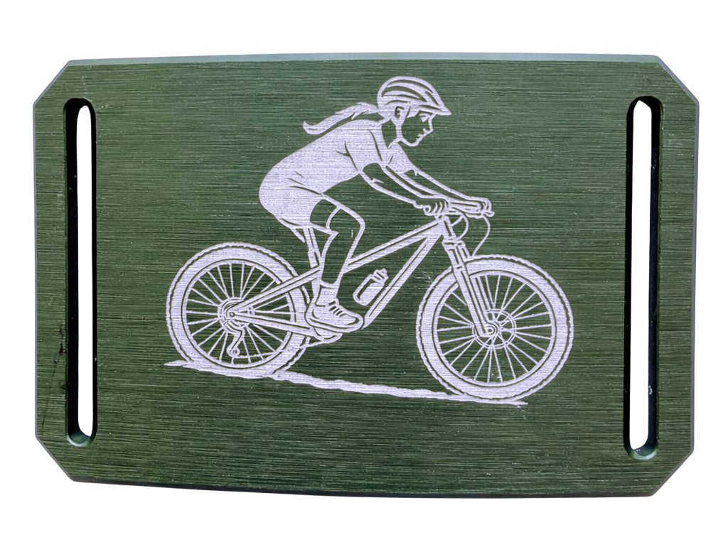 Kindergürtel CRIOS Branding Belt Alu Schnalle Mountainbike Bike Biking