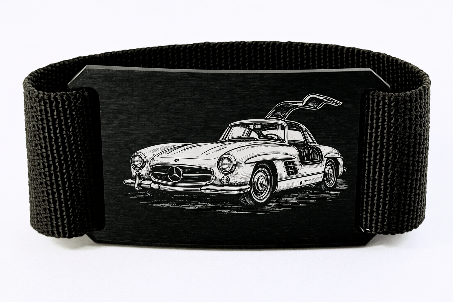 CRIOS Branding Belt Alu Schnalle 300 SL Flügeltürer Oldtimer