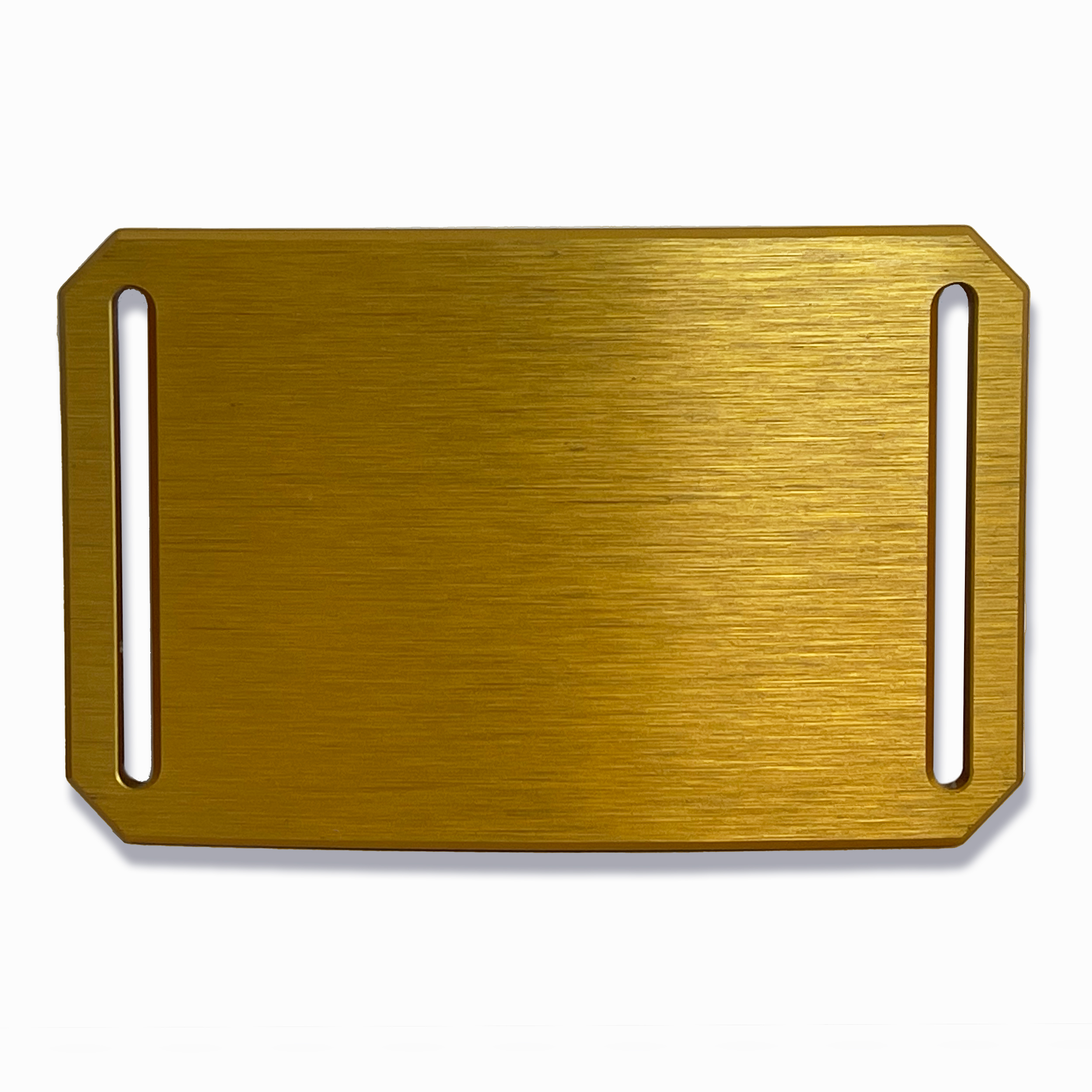 CRIOS Unisex Gürtelschnalle Alu Schnalle Koppel Gold für Gurt 40 mm mit Gurt Gürtel Belt