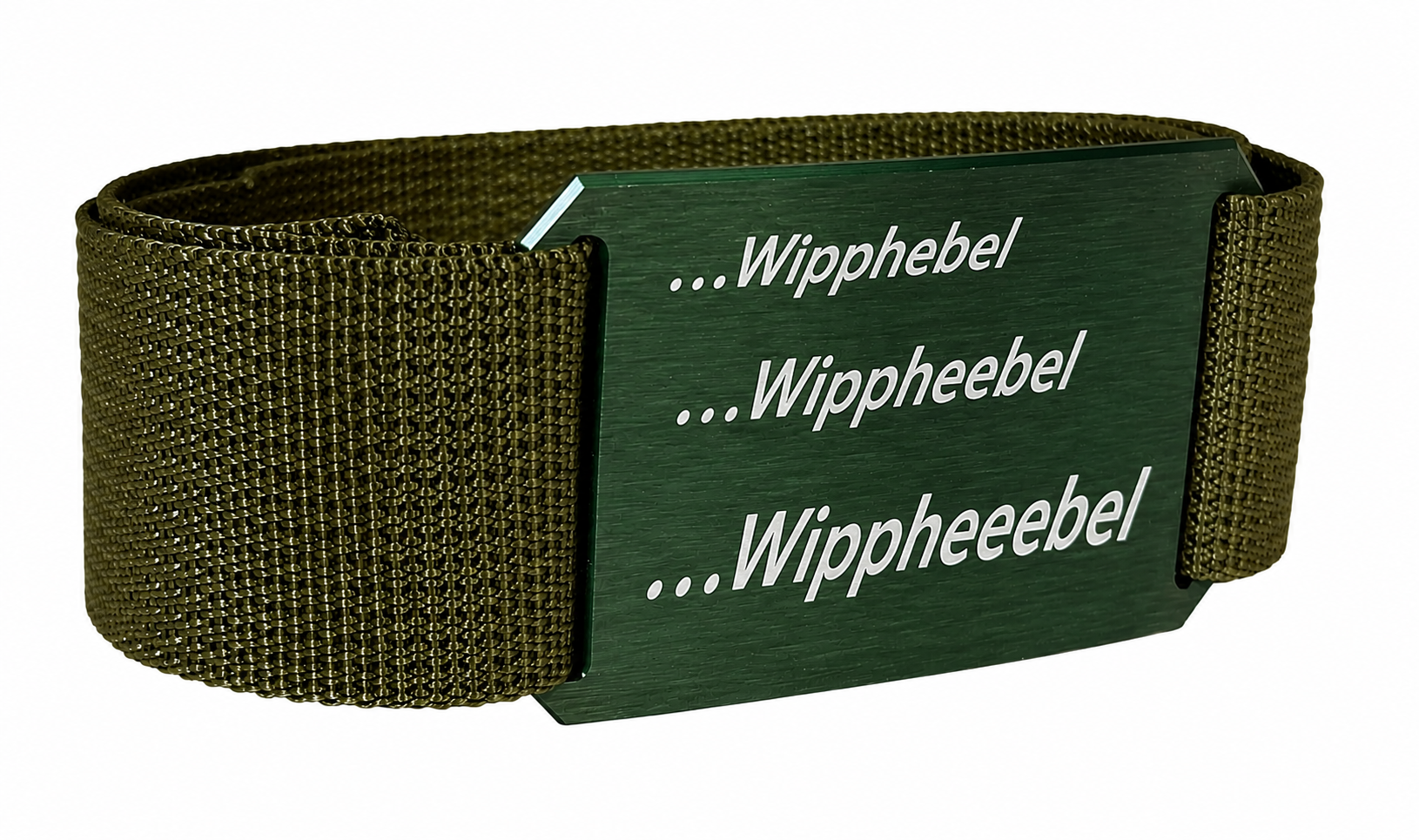 CRIOS Branding Belts Unisex Gürtel Aluminium Wipphebel 4 cm Gurtbreite