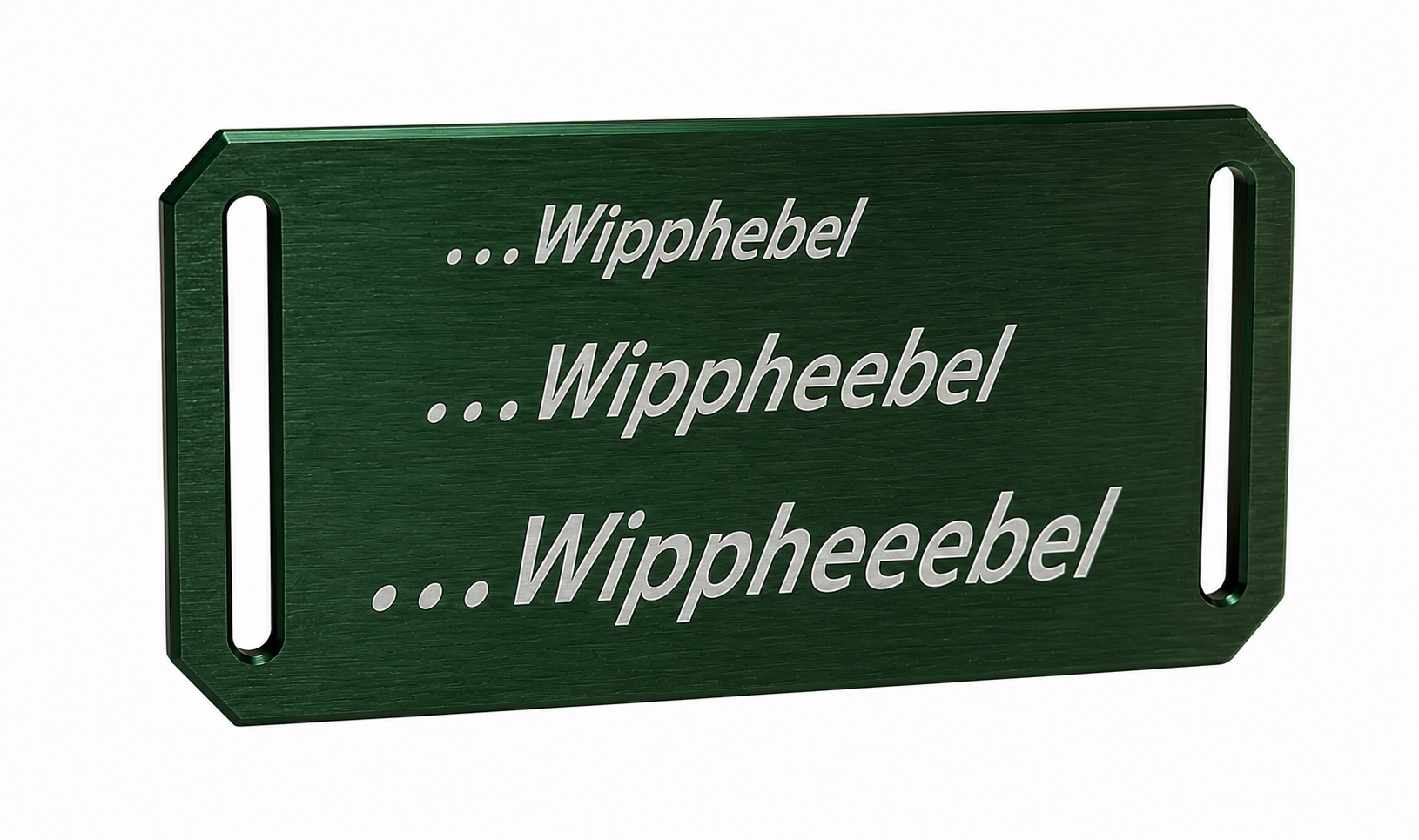 CRIOS Branding Belts Unisex Gürtel Aluminium Wipphebel 4 cm Gurtbreite