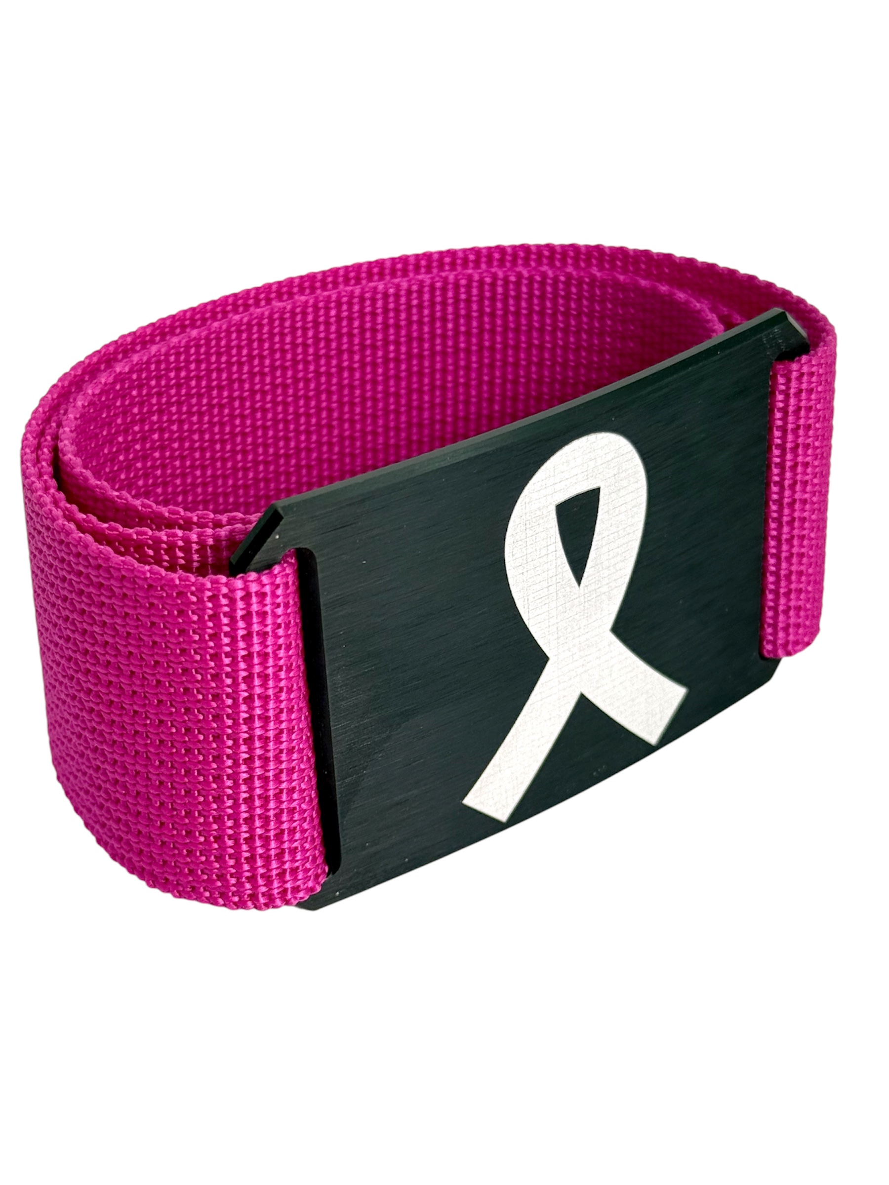 CRIOS Branding Belts Gürtel Alu Schnalle Gurt Pink 40 mm für Krebshilfe